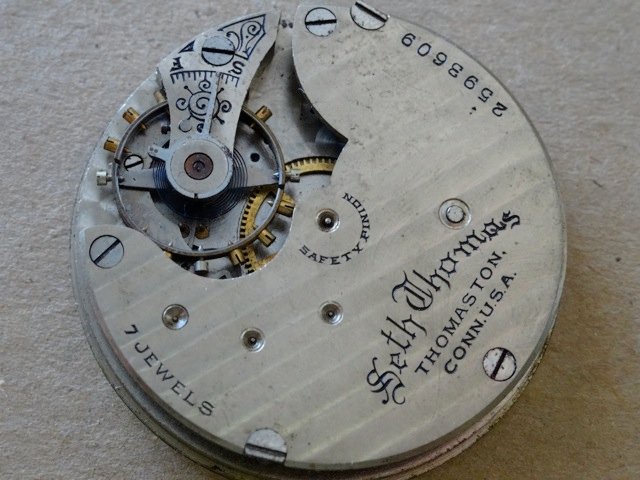 Seth Thomas Open face | 16S 7J - Image 2