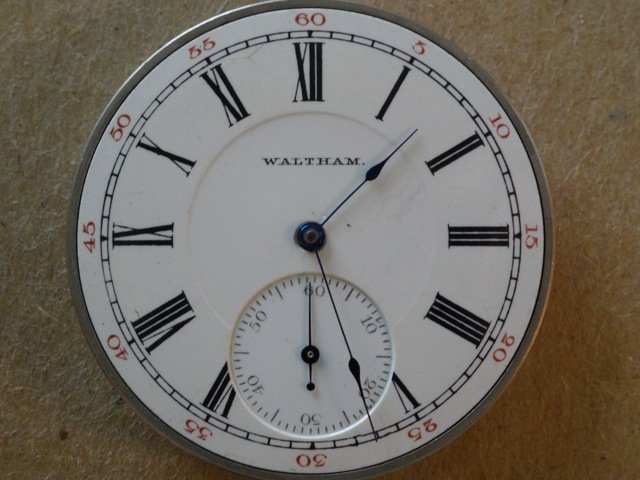 Waltham Open face | 12S 16J+